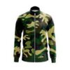 "SafariShadow Camo Safari Jacket: Safari-Ready Fashion"