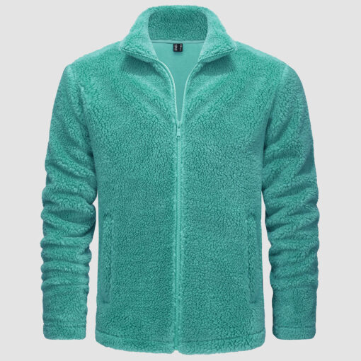 sherpa fleece jacket