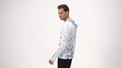Men'S UPF 50+ Sun Protection Hoodie Shirt Long Sleeve SPF Fishing Outdoor UV Hiking Lightweight Shirts - Image 12