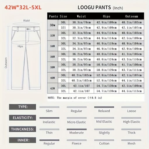 Large Size Water-Resistant Ripstop Mens Camo Hunting Pants With 9 Pockets For Turkey Hunting - Image 9
