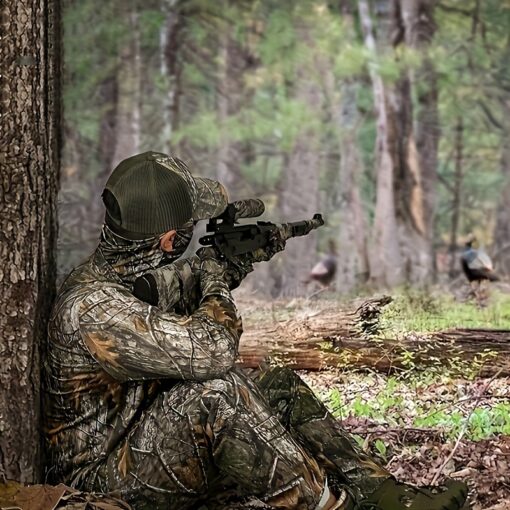 Large Size Water-Resistant Ripstop Mens Camo Hunting Pants With 9 Pockets For Turkey Hunting - Image 5