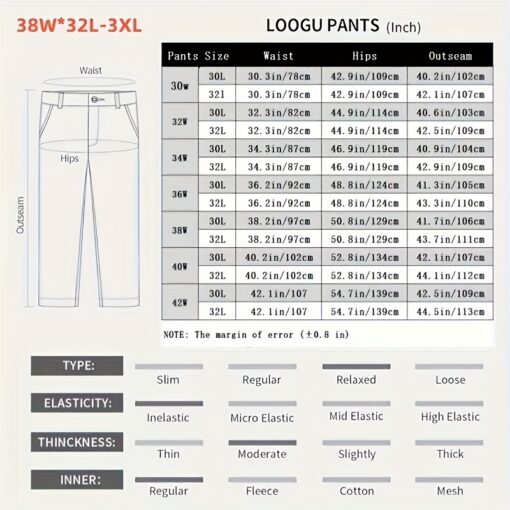 Large Size Water-Resistant Ripstop Mens Camo Hunting Pants With 9 Pockets For Turkey Hunting - Image 12