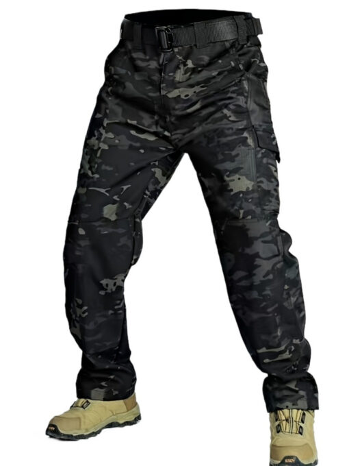 [Quick Dry Work Pants] Lightweight Quick Dry Men's Work Pants | Outdoor Tactical Stretch Cargo Hiking Pants - Image 5