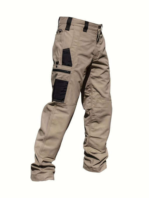 [Quick Dry Work Pants] Lightweight Quick Dry Men's Work Pants | Outdoor Tactical Stretch Cargo Hiking Pants